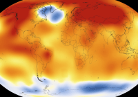 Global climate temperature changes