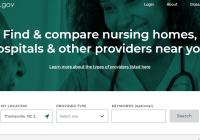 Care Compare webpage