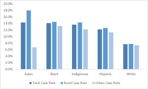 Minnesota County-Level COVID-19 Case Rates by Race, Ethnicity, and Rurality