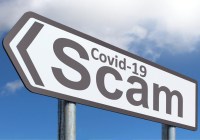 COVID-19 Scam sign