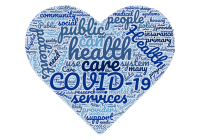 A word cloud generated from our front page